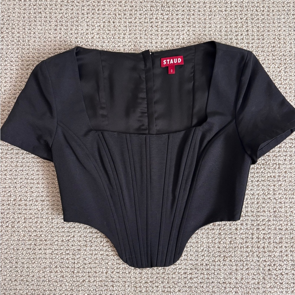 STAUD Black Women's Top